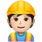 Construction Worker: Light Skin Tone