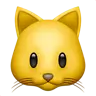 Emoji Faccia di gatto 🐱 image - Apple style