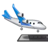 Avion à l’atterrissage Emoji 🛬 image - Samsung style