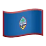 Flag: Guam Emoji 🇬🇺 image - Apple style