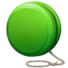 Yo-yo Emoji 🪀 image - Apple style