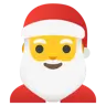 พ่อคริสต์มาส Emoji 🎅 image - Google Noto Color style