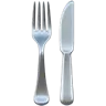 Fork And Knife Emoji 🍴 image - Apple style