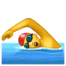Schwimmer Emoji 🏊 image - WhatsApp style