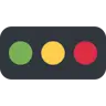 Horizontal Traffic Light Emoji 🚥 image - Twitter / X (Twemoji) style