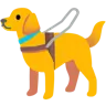 Emoji Cane guida 🦮 image - Google Noto Color style