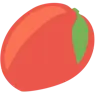 Mango Emoji 🥭 image - Twitter / X (Twemoji) style