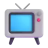 โทรทัศน์ Emoji 📺 image - Microsoft 3D Fluent style
