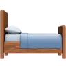 ベッド Emoji 🛏 image - Apple style