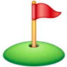 Emoji Flag In Hole ⛳ image - Samsung style