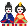 ตุ๊กตาญี่ปุ่น Emoji 🎎 image - Google Noto Color style