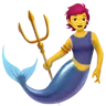 Merperson Emoji 🧜 image - Apple style