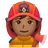 Firefighter: Medium-Dark Skin Tone