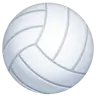 Emoji Pallavolo 🏐 image - WhatsApp style