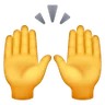 Emoji Person Raising Both Hands In Celebration 🙌 image - Samsung style