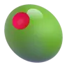 Rameau d'olivier Emoji 🫒 image - Microsoft 3D Fluent style