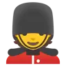 近卫兵 Emoji 💂 image - Google Noto Color style
