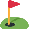 Emoji Flag In Hole ⛳ image - Twitter / X (Twemoji) style