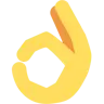 Ok Hand Emoji 👌 image - Twitter / X (Twemoji) style