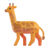 长颈鹿的脸 Emoji 🦒 image - Microsoft 3D Fluent style