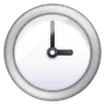 Emoji Orologio Face Three Oclock 🕒 image - Samsung style