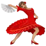 Woman Dancing: Medium Skin Tone Emoji 💃🏽 image - WhatsApp style