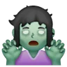 Woman Zombie Emoji 🧟‍♀️ image - Samsung style