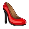 Emoji Scarpa con tacco alto 👠 image - Telegram style