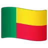 Flag: Benin Emoji 🇧🇯 image - WhatsApp style