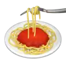 Spaghetti Emoji 🍝 image - Apple style