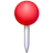 Round Pushpin