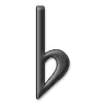 Music Flat Sign ♭ image - Samsung style