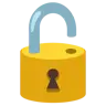 Emoji Apri blocco 🔓 image - Google Noto Color style