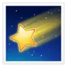 Shooting Star Emoji 🌠 image - WhatsApp style