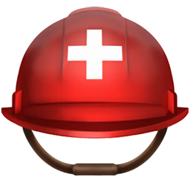 Шлем с белым крестом