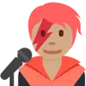 Singer: Medium Skin Tone Emoji 🧑🏽‍🎤 image - Twitter / X (Twemoji) style