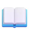 Emoji Libro aperto 📖 image - Microsoft 3D Fluent style