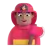 Man Firefighter: Medium Skin Tone