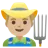 Man Farmer: Medium-Light Skin Tone