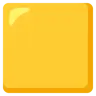 Emoji Grande quadrato giallo 🟨 image - Google Noto Color style
