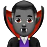 Man Vampire: Medium-Dark Skin Tone Emoji 🧛🏾‍♂️ image - Apple style