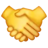 Handshake Emoji 🤝 image - WhatsApp style