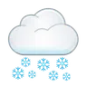 เมฆกับหิมะ Emoji 🌨 image - Telegram style