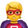 Emoji Supereroe 🦸 image - Apple style