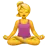 Woman In Lotus Position