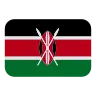 Flag: Kenya Emoji 🇰🇪 image - Tossface style