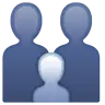 Family: Adult, Adult, Child Emoji 🧑‍🧑‍🧒 image - WhatsApp style