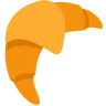 Croissant Emoji 🥐 image - Twitter / X (Twemoji) style