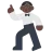 Man Dancing: Dark Skin Tone