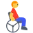 Man In Manual Wheelchair